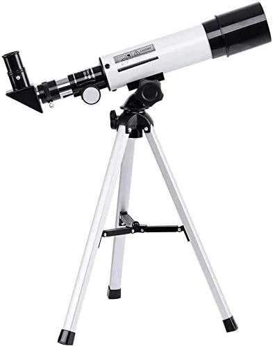 تلسکوپ نجومی قابل حمل با سه پایه جداشدنی، بهترین هدیه برای کودکان، مناسب برای سفر، تماشای سیارات و فعالیت های خارج از منزل، مدل جدید