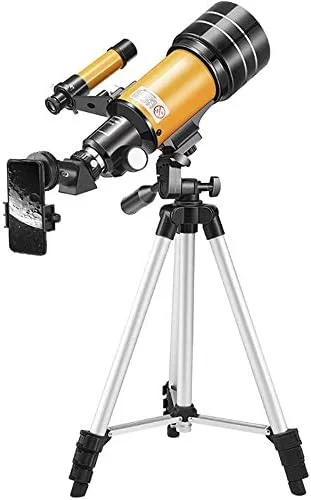 تلسکوپ های نجومی زوم حرفه ای با گیره تلفن دید در شب HD در فضای باز 150X انکساری فضای عمیق تلسکوپ های تماشای ماه هدیه 2021 جدید