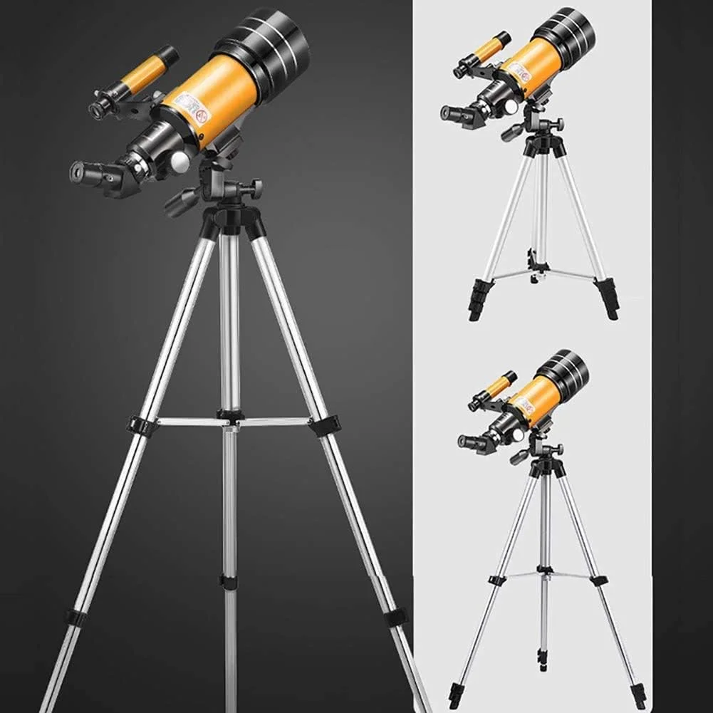 تلسکوپ های نجومی زوم حرفه ای با گیره تلفن دید در شب HD در فضای باز 150X انکساری فضای عمیق تلسکوپ های تماشای ماه هدیه 2021 جدید تلسکوپ های نجومی زوم حرفه ای با گیره تلفن دید در شب HD در فضای باز 150X انکساری فضای عمیق تلسکوپ های تماشای ماه هدیه 2021 جدید