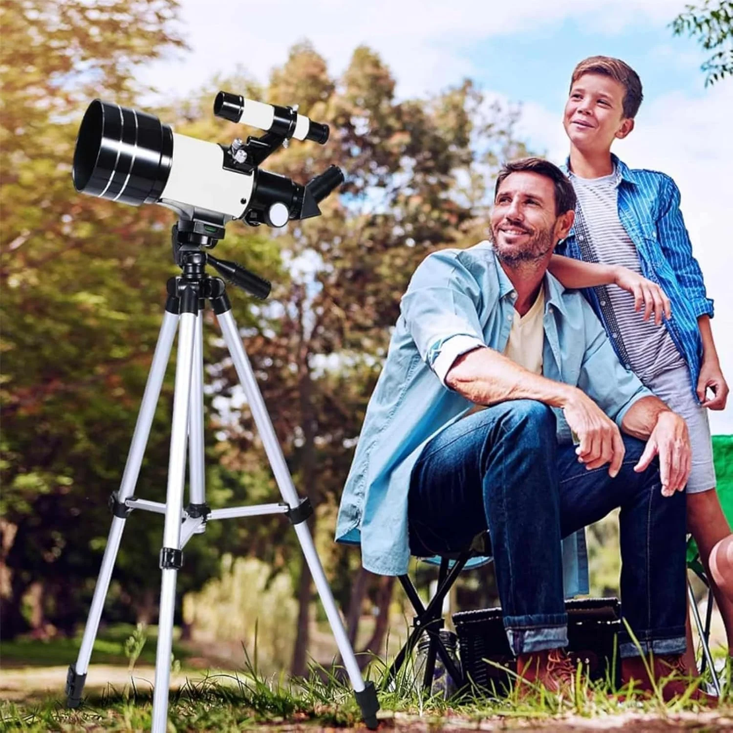 تلسکوپ نجومی هالامودو برای بزرگسالان، مناسب پرنده نگری، مسافرت در فضای باز و تماشای مناظر تلسکوپ نجومی هالامودو برای بزرگسالان، مناسب پرنده نگری، مسافرت در فضای باز و تماشای مناظر