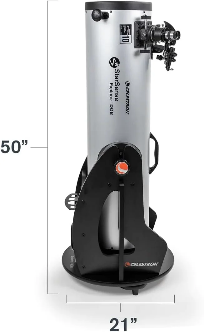 تلسکوپ دابسونی ۱۰ اینچی سلسترون اکسپلورر با قابلیت اتصال به اپلیکیشن موبایل تلسکوپ دابسونی ۱۰ اینچی سلسترون اکسپلورر با قابلیت اتصال به اپلیکیشن موبایل