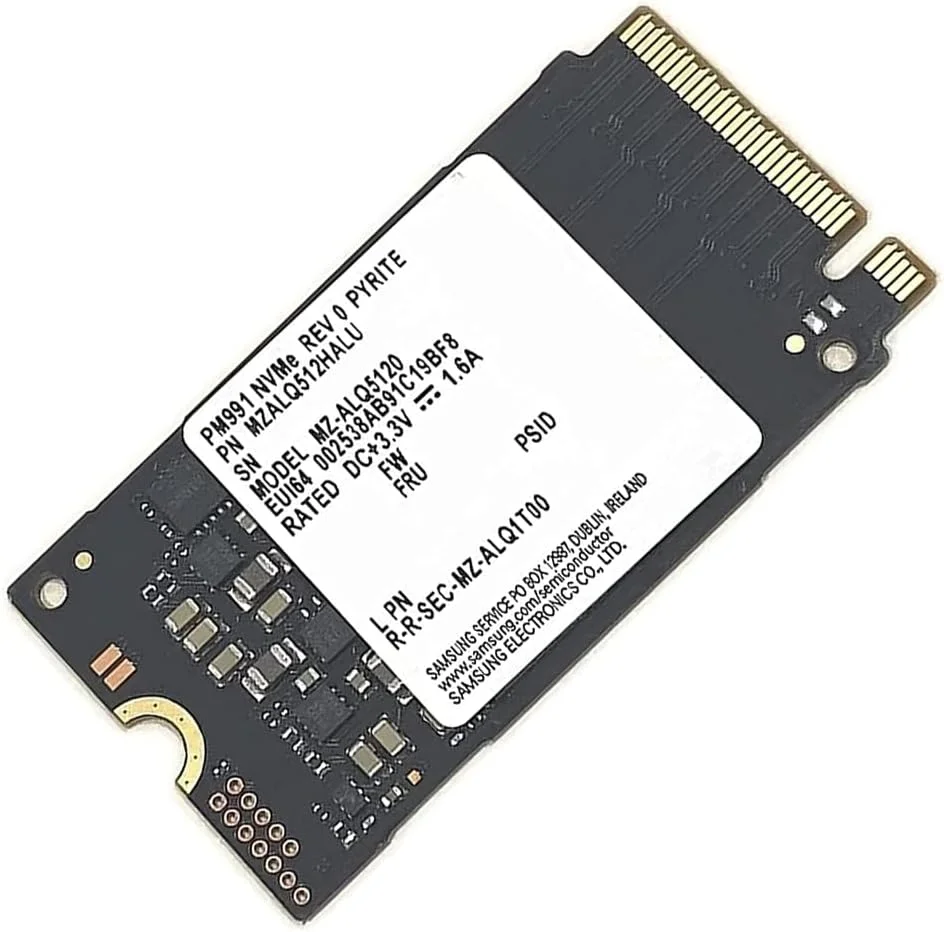 حافظه اس اس دی 512 گیگابایتی سامسونگ PM9C1a M.2 2242 42mm NVMe PCIe Gen3 x4 مدل MZALQ512 MZ-ALQ5120 حافظه اس اس دی 512 گیگابایتی سامسونگ PM9C1a M.2 2242 42mm NVMe PCIe Gen3 x4 مدل MZALQ512 MZ-ALQ5120