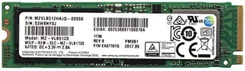 اس اس دی M.2 با ظرفیت ۵۱۲ گیگابایت مدل PM981 NVMe PCIe 3.0 x 4 اس اس دی M.2 با ظرفیت ۵۱۲ گیگابایت مدل PM981 NVMe PCIe 3.0 x 4