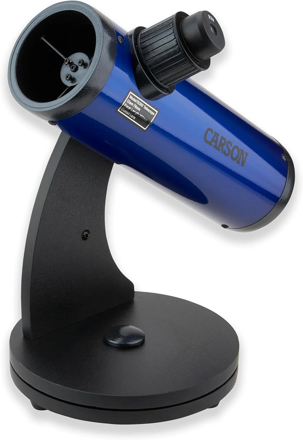 تلسکوپ بازتابی نیوتنی SkySeeker کارسون با پایه دابسونی، 15-37.5X، آبی (JC-200)