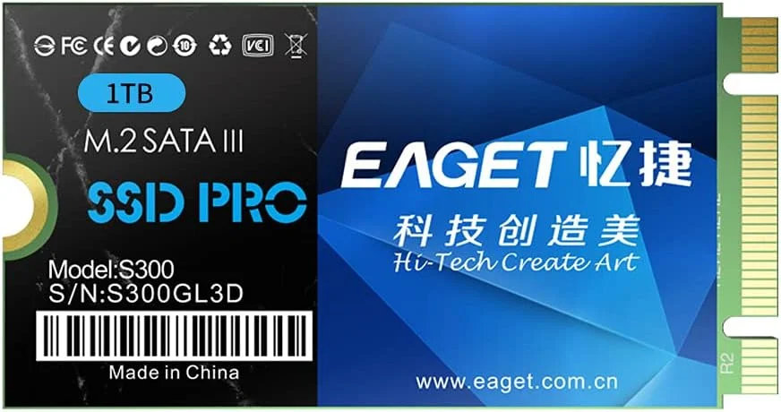 درایو حالت جامد M.2 (NGFF) Obery S300 SSD، انتقال پرسرعت، کم حجم، بی صدا و ضد ضربه برای کامپیوتر و لپ تاپ 1 ترابایت