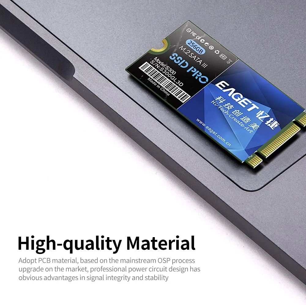 درایو حالت جامد M.2 (NGFF) Obery S300 SSD، انتقال پرسرعت، کم حجم، بی صدا و ضد ضربه برای کامپیوتر و لپ تاپ 1 ترابایت