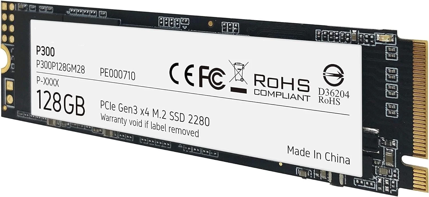 حافظه اس اس دی P300 M.2 PCIe Gen 3 x4 با ظرفیت 128 گیگابایت و مصرف انرژی پایین - بازسازی شده حافظه اس اس دی P300 M.2 PCIe Gen 3 x4 با ظرفیت 128 گیگابایت و مصرف انرژی پایین - بازسازی شده