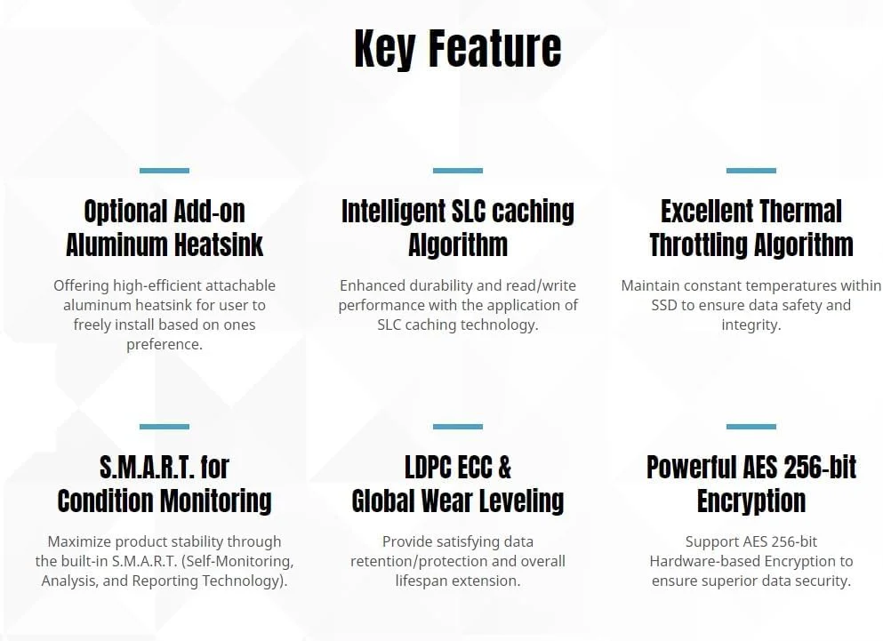 حافظه اس اس دی داخلی 1 ترابایتی KLEVV CRAS C910 M.2 2280 SLC Cache NVMe PCIe Gen4x4 مناسب لپ تاپ و کامپیوتر، دارای هیت سینک، سرعت تا 5000 مگابایت بر ثانیه (K01TBM2SP0-C91)