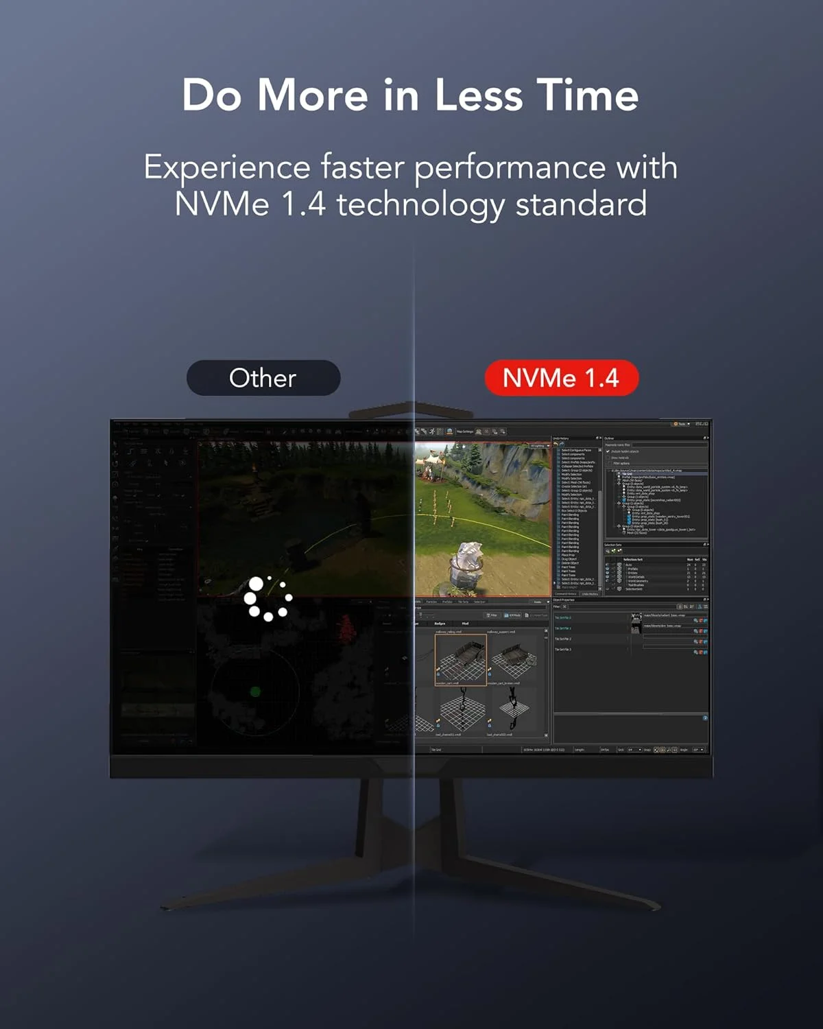 حافظه اس اس دی 500 گیگابایتی Lexar NM610PRO، M.2 2280 PCIe Gen3x4 NVMe 1.4 اینترنال، سرعت خواندن تا 3300 مگابایت بر ثانیه، سرعت نوشتن 1700 مگابایت بر ثانیه، درایوهای اس اس دی اینترنال 3D NAND فلش برای نوت بوک، دسکتاپ، کامپیوتر