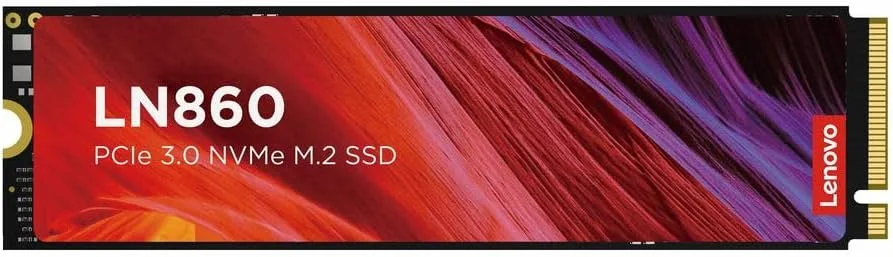 لنوو LN860 NVMe 1 ترابایت، PCIe Gen 3 NVMe M.2 (2280)، درایو حالت جامد داخلی (SSD)