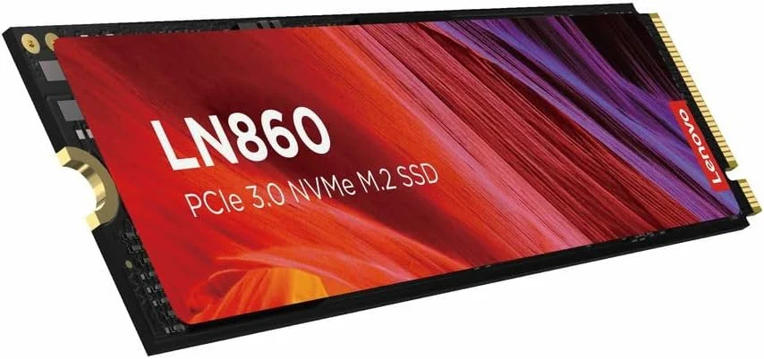 لنوو LN860 NVMe 1 ترابایت، PCIe Gen 3 NVMe M.2 (2280)، درایو حالت جامد داخلی (SSD)