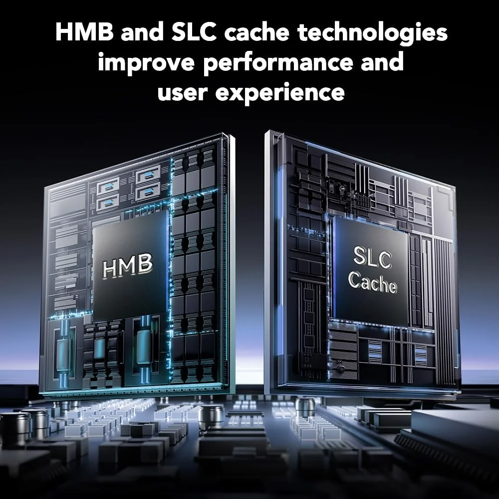 درایو حالت جامد داخلی Lexar NQ780 SSD PCIe Gen4 NVMe M.2 2280 با ظرفیت 4 ترابایت، سرعت خواندن/نوشتن تا 7000/6000 مگابایت بر ثانیه، سازگار با PS5، برای گیمرها و تولیدکنندگان محتوا (LNQ780X004T-RNNNU)