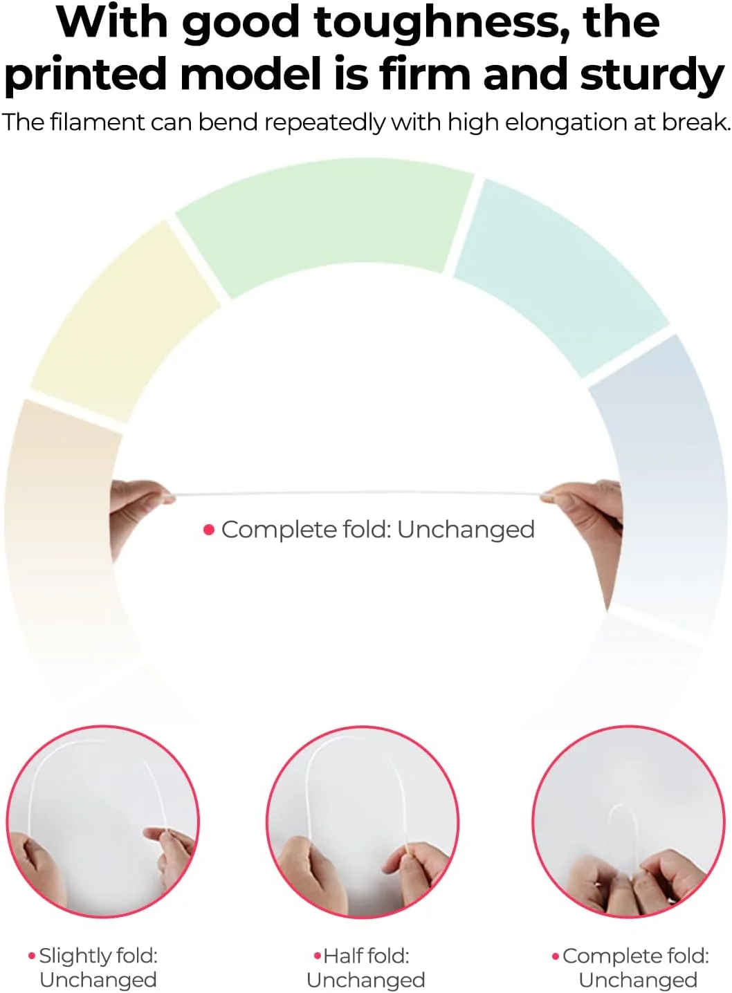 فیلامنت PETG مشکی و سفید 2 کیلوگرمی Creality، بسته فیلامنت پرینتر سه بعدی 1.75 میلی متری، چقرمگی عالی، دقت بالا، بدون بو، غیر سمی، ضد رطوبت، براق، دقت +/- 0.02 میلی متر فیلامنت PETG مشکی و سفید 2 کیلوگرمی Creality، بسته فیلامنت پرینتر سه بعدی 1.75 میلی متری، چقرمگی عالی، دقت بالا، بدون بو، غیر سمی، ضد رطوبت، براق، دقت +/- 0.02 میلی متر