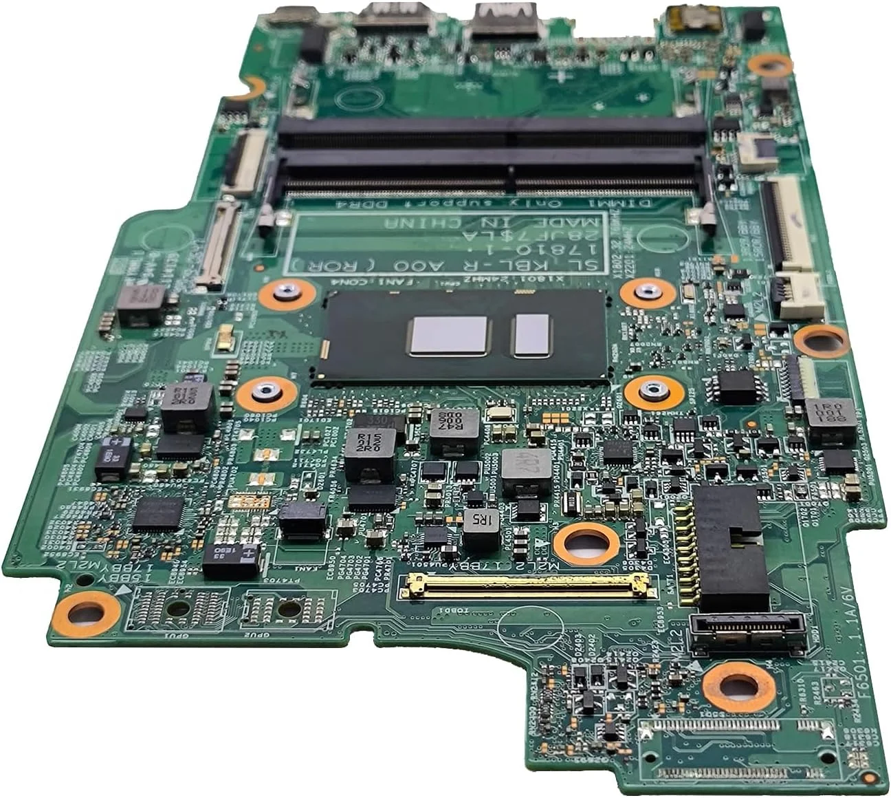 مادربرد جایگزین لپ تاپ SL KBL-R A00 (ROR) 17810-1 برای Dell Latitude 3390 2-in-1، پردازنده 4415U، شماره قطعه 02J4JT 2J4JT مادربرد جایگزین لپ تاپ SL KBL-R A00 (ROR) 17810-1 برای Dell Latitude 3390 2-in-1، پردازنده 4415U، شماره قطعه 02J4JT 2J4JT