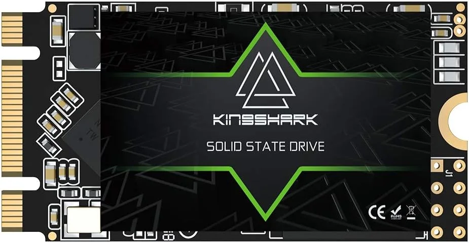 حافظه اس اس دی M.2 2242 کینگ شارک گیمر 256 گیگابایت داخلی Ngff SSD 42MM SATA III 6Gb/s (256GB, M.2 2242)