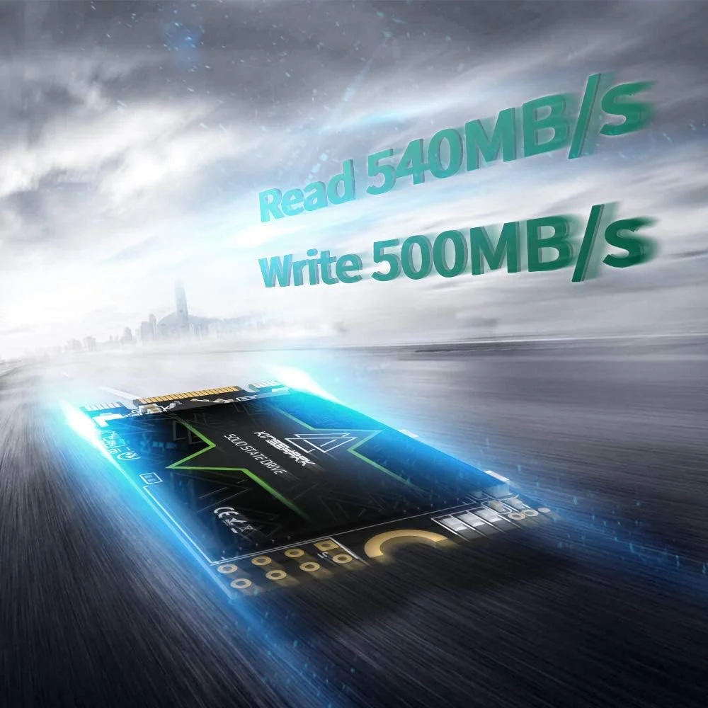 حافظه اس اس دی M.2 2242 کینگ شارک گیمر 256 گیگابایت داخلی Ngff SSD 42MM SATA III 6Gb/s (256GB, M.2 2242)