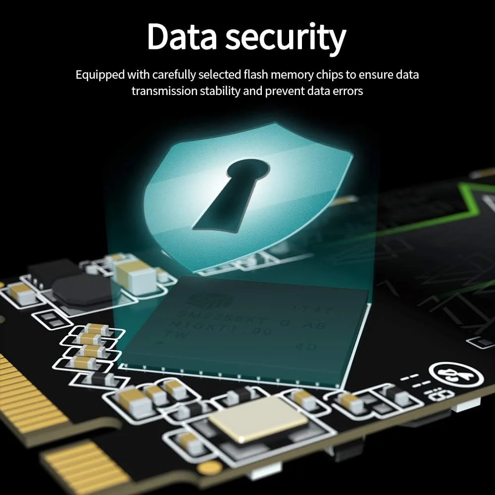 حافظه اس اس دی M.2 2242 کینگ شارک گیمر 256 گیگابایت داخلی Ngff SSD 42MM SATA III 6Gb/s (256GB, M.2 2242)