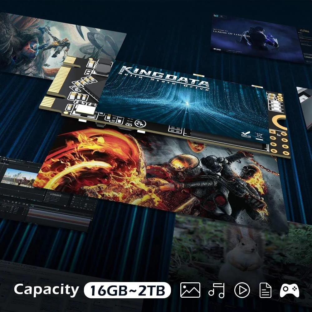 درایو حالت جامد داخلی 256 گیگابایتی SATA III 6Gb/s M.2 2242 - درایو پرسرعت برای کامپیوتر رومیزی و لپ تاپ - 3D NAND، سرعت خواندن 580 مگابایت بر ثانیه، سرعت نوشتن 547 مگابایت بر ثانیه درایو حالت جامد داخلی 256 گیگابایتی SATA III 6Gb/s M.2 2242 - درایو پرسرعت برای کامپیوتر رومیزی و لپ تاپ - 3D NAND، سرعت خواندن 580 مگابایت بر ثانیه، سرعت نوشتن 547 مگابایت بر ثانیه