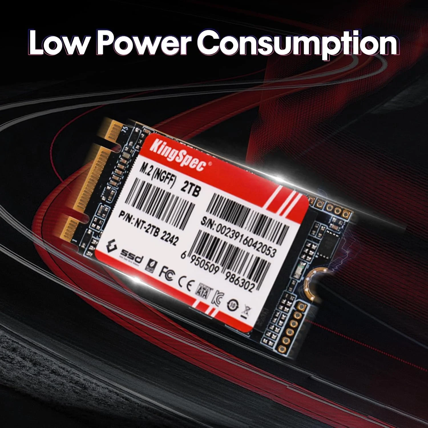 درایو حالت جامد M.2 SATA کینگ اسپک، 2 ترابایت 2242 SATA III 6Gbps داخلی M.2 SSD، درایو حالت جامد NGFF فوق العاده باریک برای دسکتاپ/لپ تاپ/نوت بوک (2242، 2 ترابایت) درایو حالت جامد M.2 SATA کینگ اسپک، 2 ترابایت 2242 SATA III 6Gbps داخلی M.2 SSD، درایو حالت جامد NGFF فوق العاده باریک برای دسکتاپ/لپ تاپ/نوت بوک (2242، 2 ترابایت)