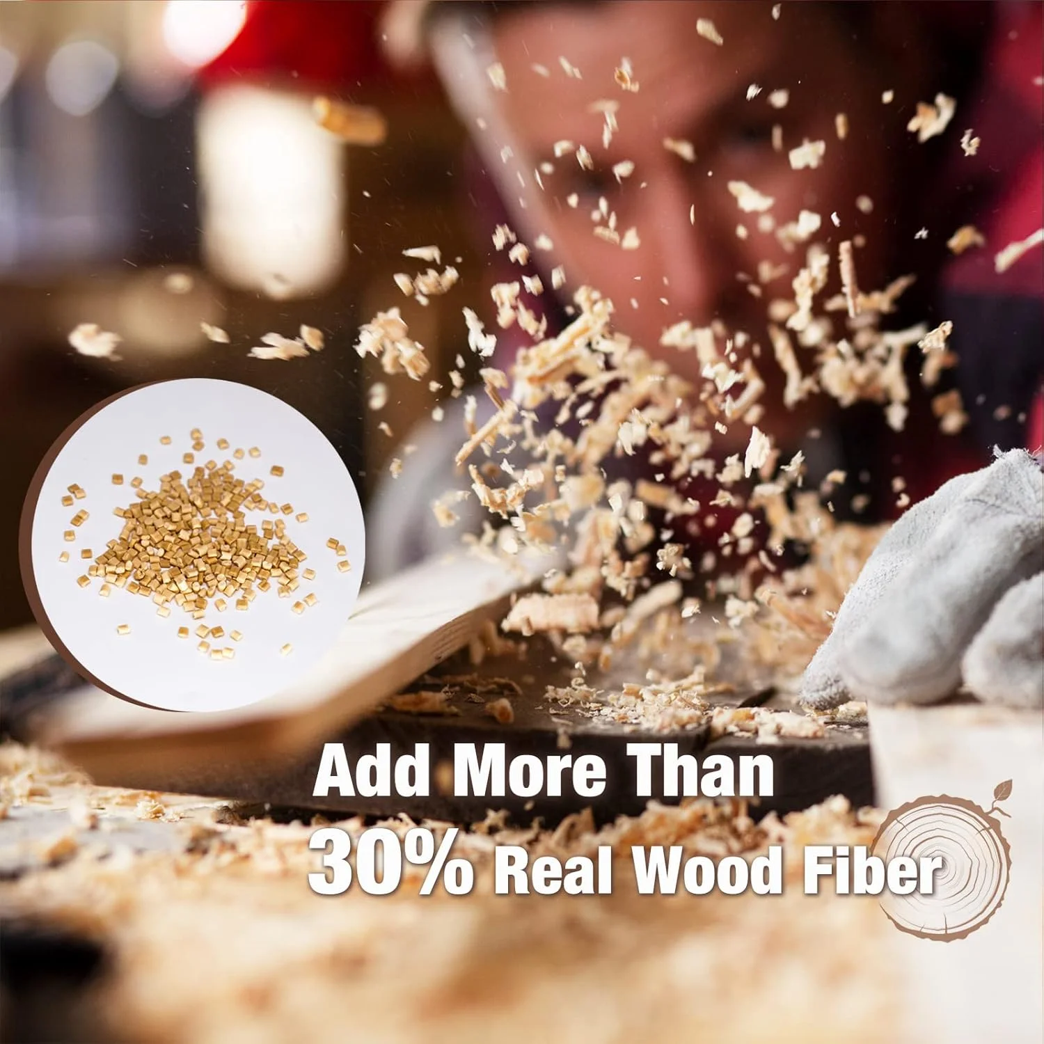 بسته فیلامنت پرینتر سه بعدی چوبی OVV3D، بسته فیلامنت PLA چوبی 1.75 میلی متری، حاوی بیش از 30% فیبر چوب واقعی، گردو، بلوط، گیلاس، ساج، فیلامنت PLA 1.75 برای پرینت سه بعدی، بسته 4 عددی 200 گرمی