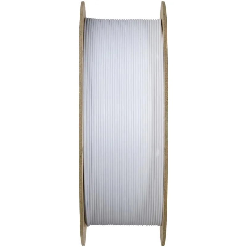 فیلامنت PLA پلیمر، فیلامنت PLA چاپ سه بعدی سفید سرد 1.75 میلی متر 1 کیلوگرم - فیلامنت PLA پرینتر سه بعدی PolyLite، دقت ابعادی +/- 0.03 میلی متر، سازگار با اکثر پرینترهای سه بعدی، سفید سرد