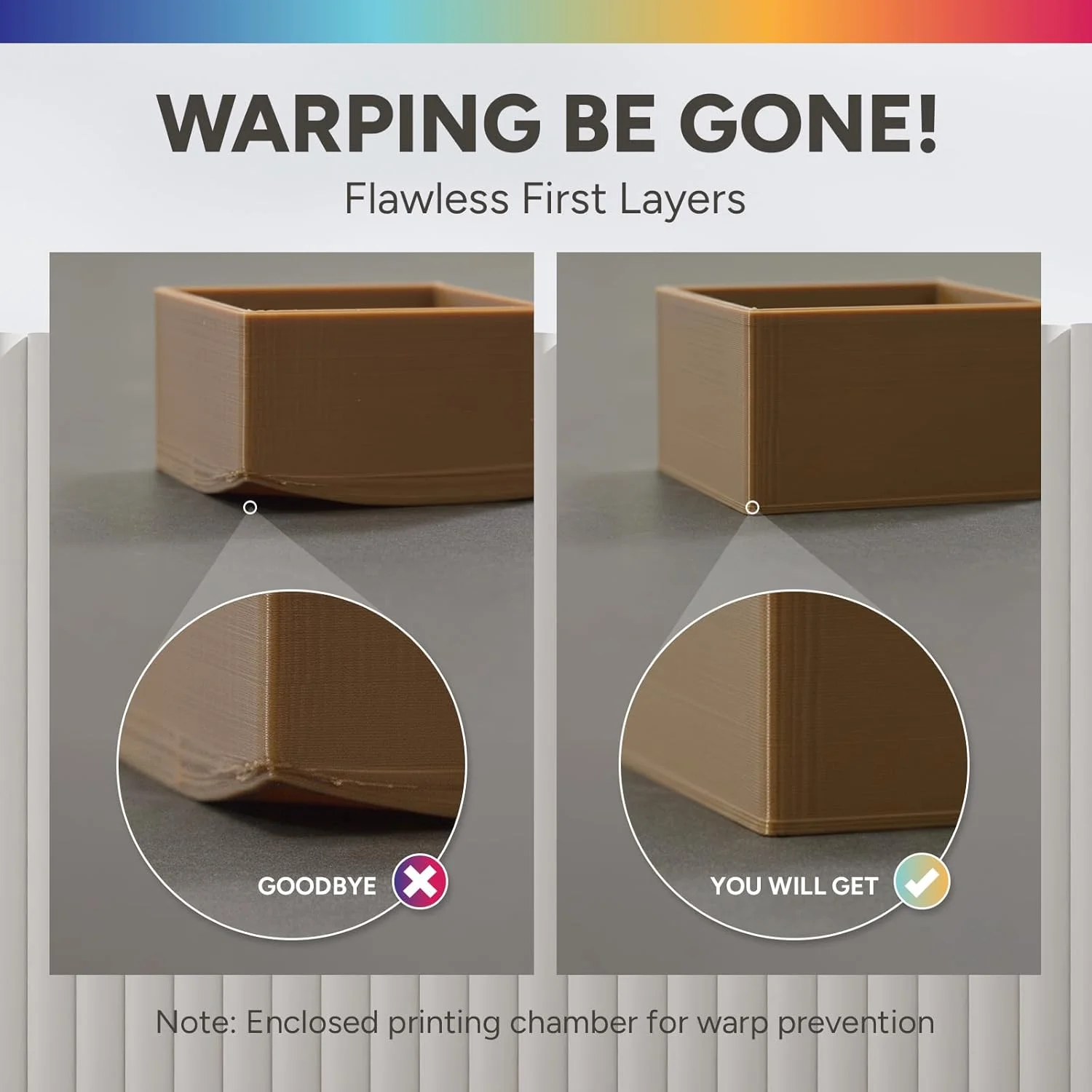 فیلامنت ABS اورتور 1.75 میلی‌متر، فیلامنت پرینتر سه بعدی با استحکام و مقاومت حرارتی بالا، پیچیدگی کم، دوام عالی، ABS 1 کیلوگرم (2.2 پوند) قرقره مقوایی، دقت بالا +/- 0.02 میلی‌متر (سفید تک بسته)