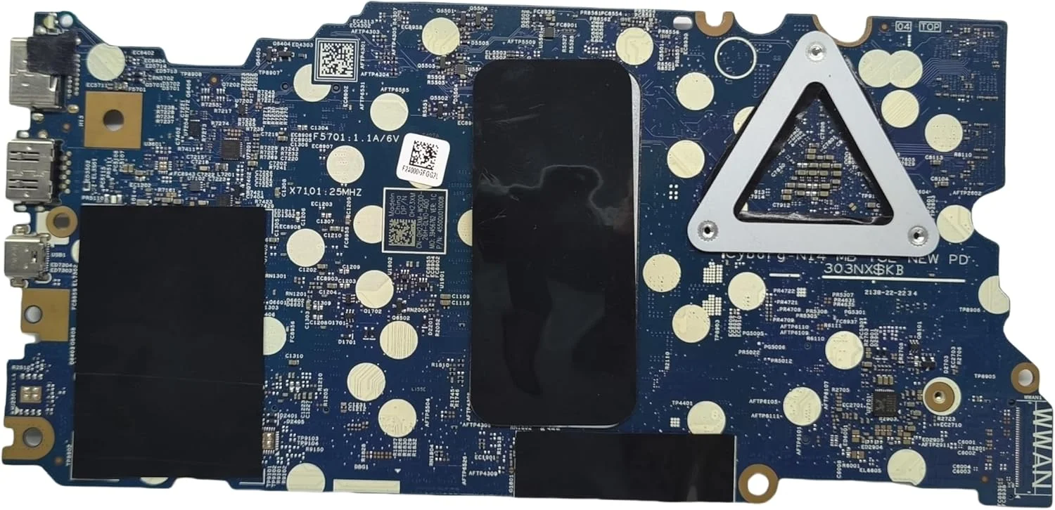 مادربرد جایگزین لپ تاپ 213108-1 Cyborg-N14 TGL New PD برای Dell inspiron 5518، برد اصلی سیستم با پردازنده i7-11390H و کارت گرافیک MX450 2G VRAM، شماره قطعه 0H23XM H23XM