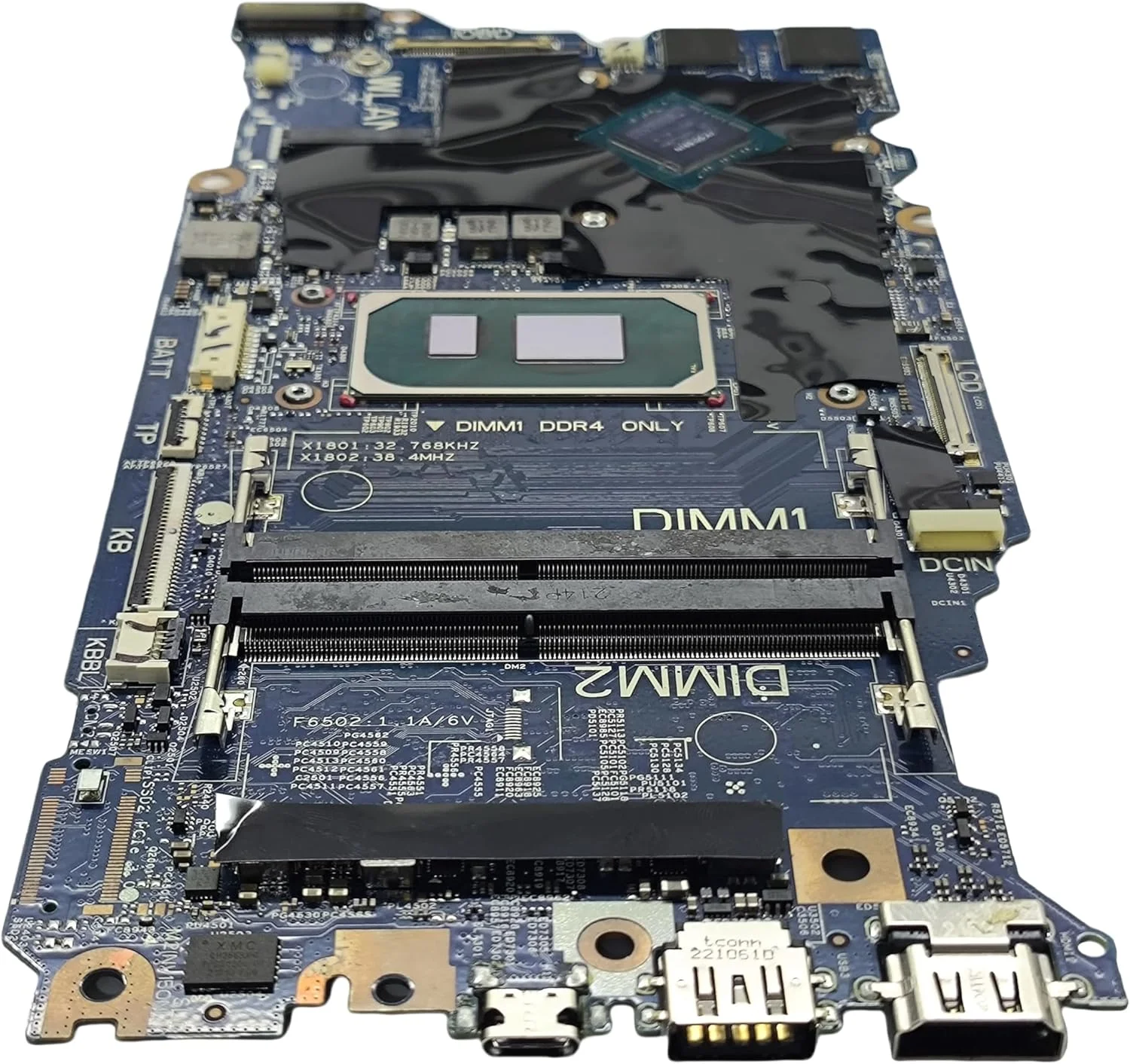 مادربرد جایگزین لپ تاپ 213108-1 Cyborg-N14 TGL New PD برای Dell inspiron 5518، برد اصلی سیستم با پردازنده i7-11390H و کارت گرافیک MX450 2G VRAM، شماره قطعه 0H23XM H23XM