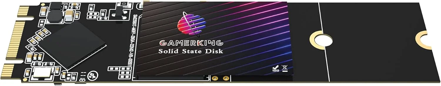 درایو حالت جامد داخلی GamerKing SSD M.2 2280 با ظرفیت 1 ترابایت، عملکرد بالا، مناسب برای لپ تاپ نویسنده (1 ترابایت، M.2 2280)
