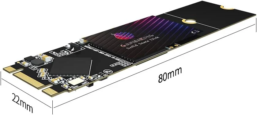 درایو حالت جامد داخلی GamerKing SSD M.2 2280 با ظرفیت 1 ترابایت، عملکرد بالا، مناسب برای لپ تاپ نویسنده (1 ترابایت، M.2 2280)