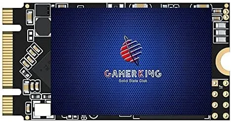 GAMERKING M.2 2242 SSD 256GB 3D NAND TLC SATA III 6 Gb/s، درایو حالت جامد داخلی - سازگار با لپ تاپ کامپیوتر رومیزی (2242 256GB)