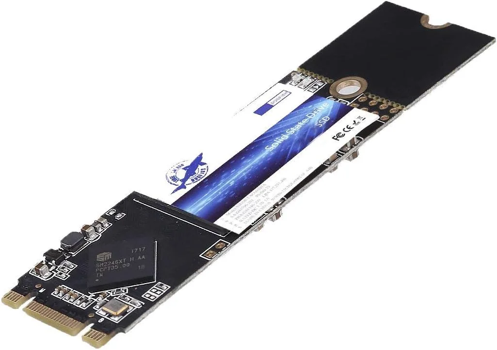 درایو حالت جامد داخلی Dogfish SSD M.2 2280 128GB Ngff با عملکرد بالا برای لپ تاپ رومیزی SATA III 6Gb/s شامل SSD 120GB 240GB 250GB 480GB 500GB 1TB (128GB, M.2 2280)
