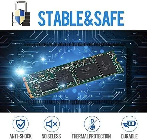 درایو حالت جامد داخلی Dogfish SSD M.2 2280 با ظرفیت 1 ترابایت، درایو سخت با عملکرد بالا برای لپ تاپ رومیزی SATA III 6Gb/s شامل SSD با ظرفیت های 120 گیگابایت، 240 گیگابایت، 250 گیگابایت، 480 گیگابایت، 500 گیگابایت و 1 ترابایت (1 ترابایت، M.2 2280) درایو حالت جامد داخلی Dogfish SSD M.2 2280 با ظرفیت 1 ترابایت، درایو سخت با عملکرد بالا برای لپ تاپ رومیزی SATA III 6Gb/s شامل SSD با ظرفیت های 120 گیگابایت، 240 گیگابایت، 250 گیگابایت، 480 گیگابایت، 500 گیگابایت و 1 ترابایت (1 ترابایت، M.2 2280)