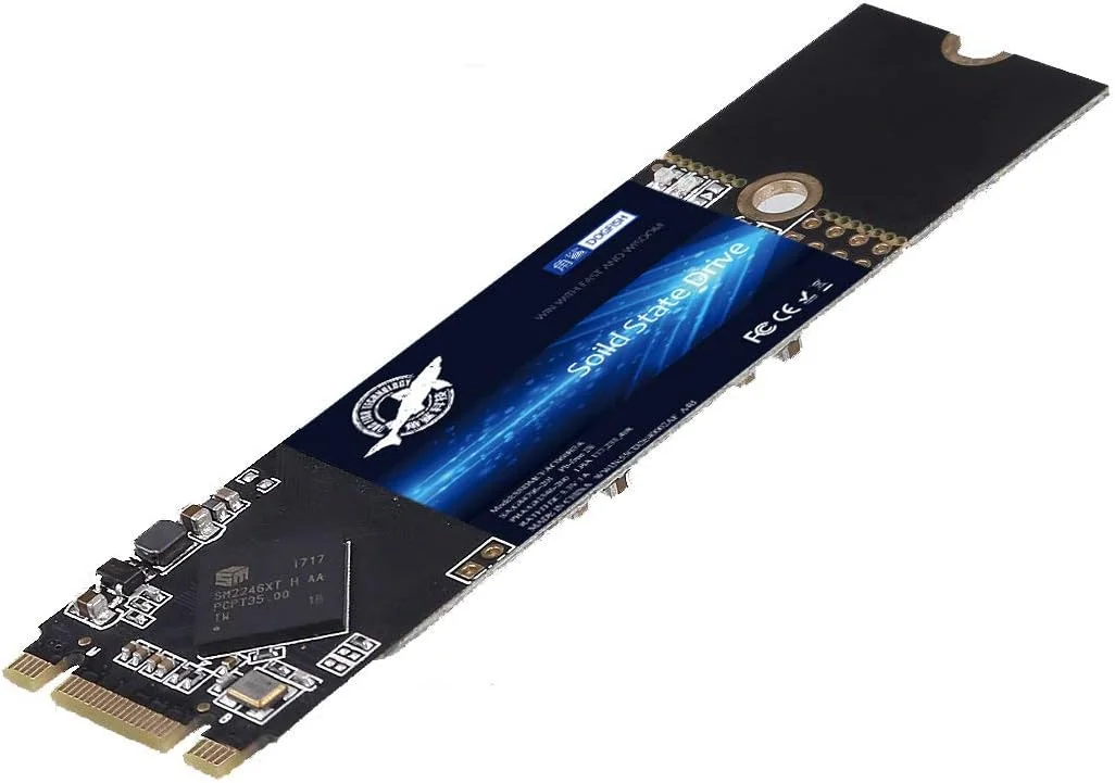 درایو حالت جامد داخلی Dogfish SSD M.2 2280 240GB Ngff با عملکرد بالا برای لپ تاپ رومیزی SATA III 6Gb/s شامل SSD 120GB 240GB 250GB 480GB 500GB 1TB (240GB, M.2 2280)