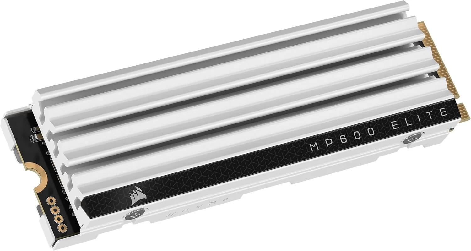 حافظه اس اس دی 2 ترابایتی Corsair MP600 ELITE Gen4 PCIe x4 NVMe M.2 بهینه شده برای PS5