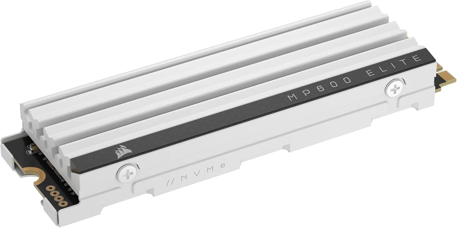 حافظه اس اس دی 2 ترابایتی Corsair MP600 ELITE Gen4 PCIe x4 NVMe M.2 بهینه شده برای PS5