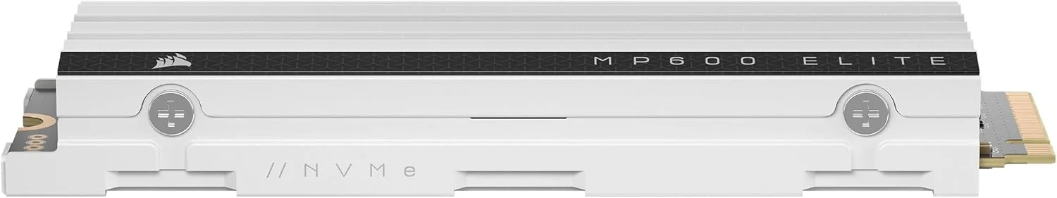 حافظه اس اس دی 2 ترابایتی Corsair MP600 ELITE Gen4 PCIe x4 NVMe M.2 بهینه شده برای PS5