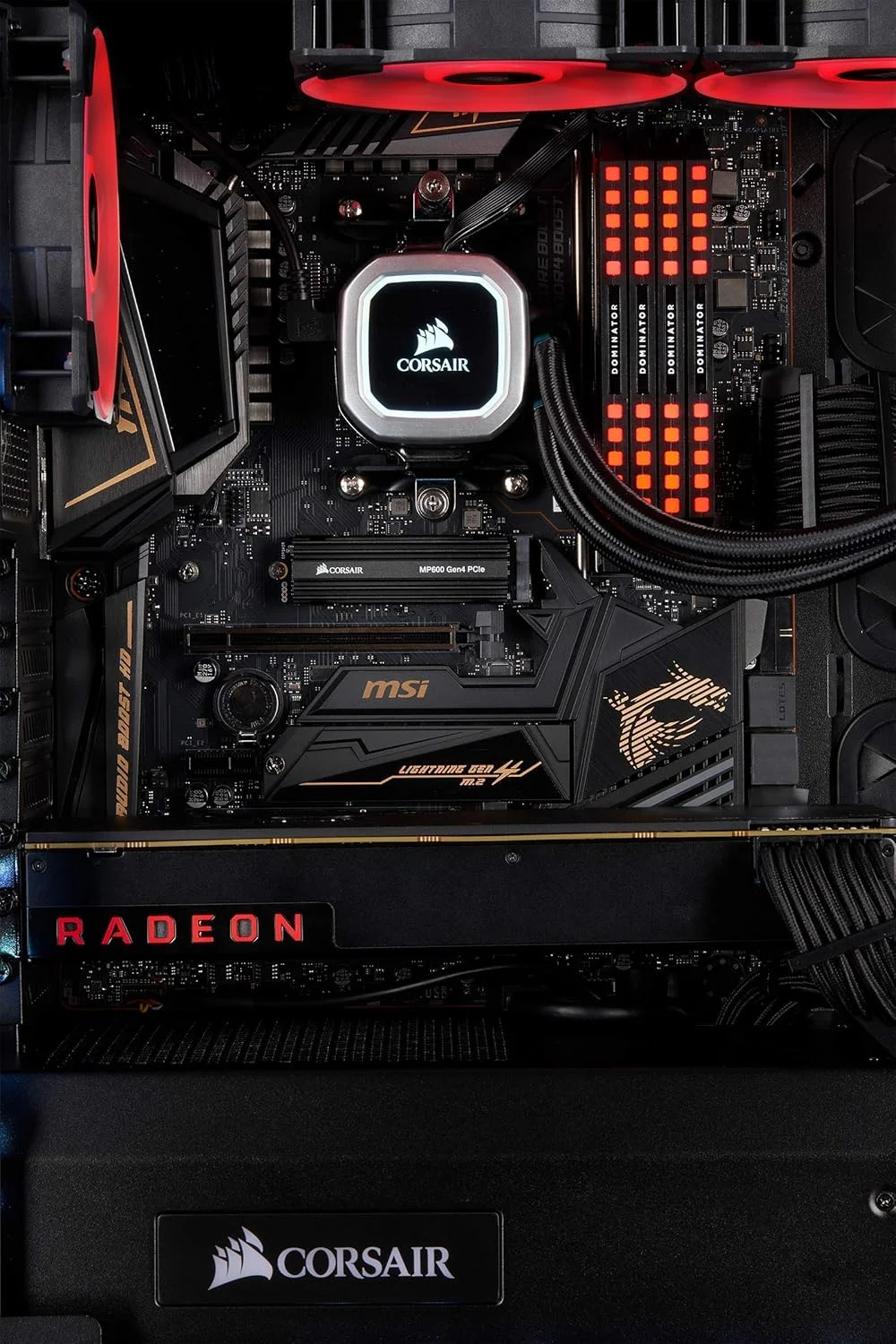 حافظه اس اس دی 500 گیگابایتی Corsair Force Series Gen.4 Pcie Mp600 Nvme M.2