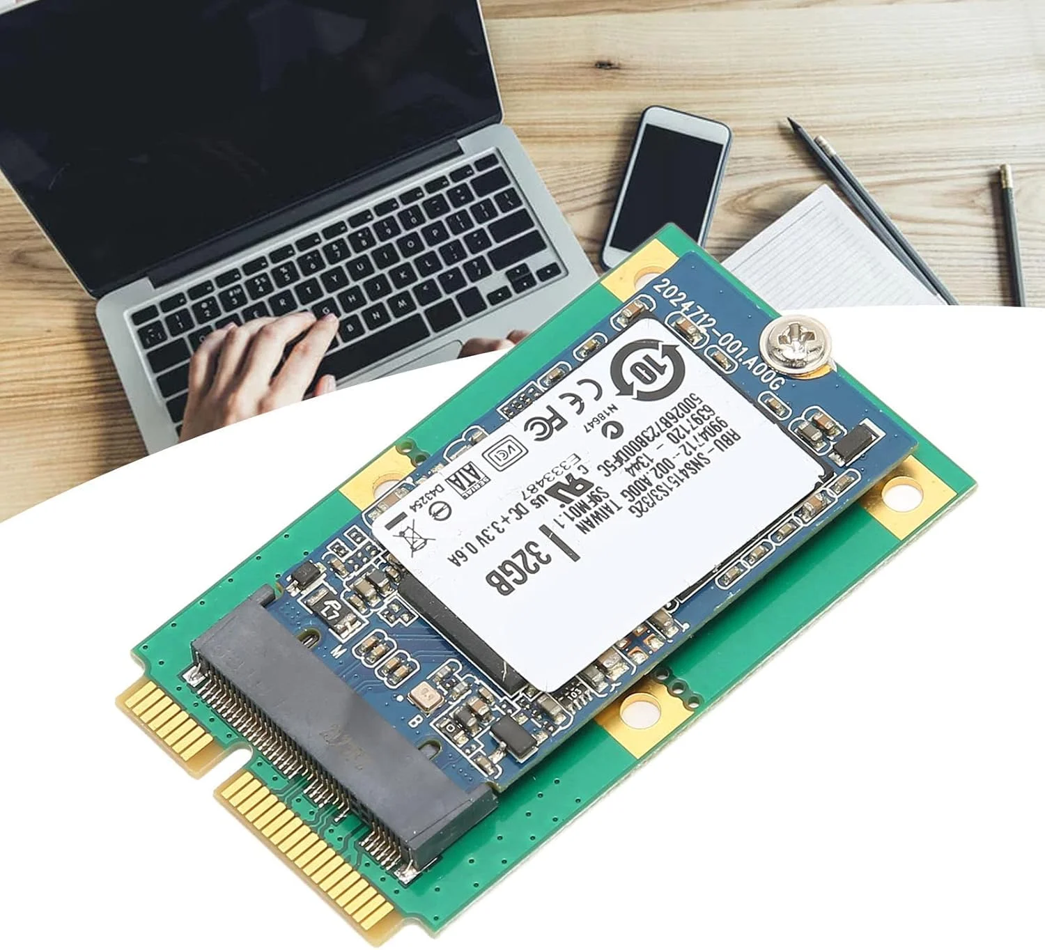 Bewinner M.2 SSD، نصب آسان هارد درایو M.2، PCB کوچک و قابل اعتماد برای کامپیوتر رومیزی (32 گیگابایت) Bewinner M.2 SSD، نصب آسان هارد درایو M.2، PCB کوچک و قابل اعتماد برای کامپیوتر رومیزی (32 گیگابایت)