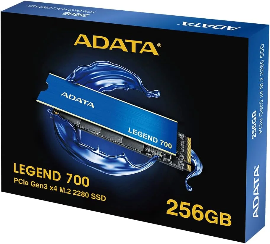 درایو حالت جامد ADATA Legend 700 M.2 با ظرفیت 256 گیگابایت (PCIe Gen3 x4/NVMe 1.3)