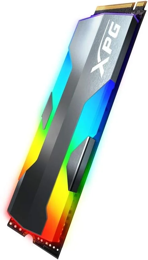ADATA XPG SPECTRIX S20G PCIe Gen3x4 M.2 2280 SSD با ظرفیت 1 ترابایت ADATA XPG SPECTRIX S20G PCIe Gen3x4 M.2 2280 SSD با ظرفیت 1 ترابایت