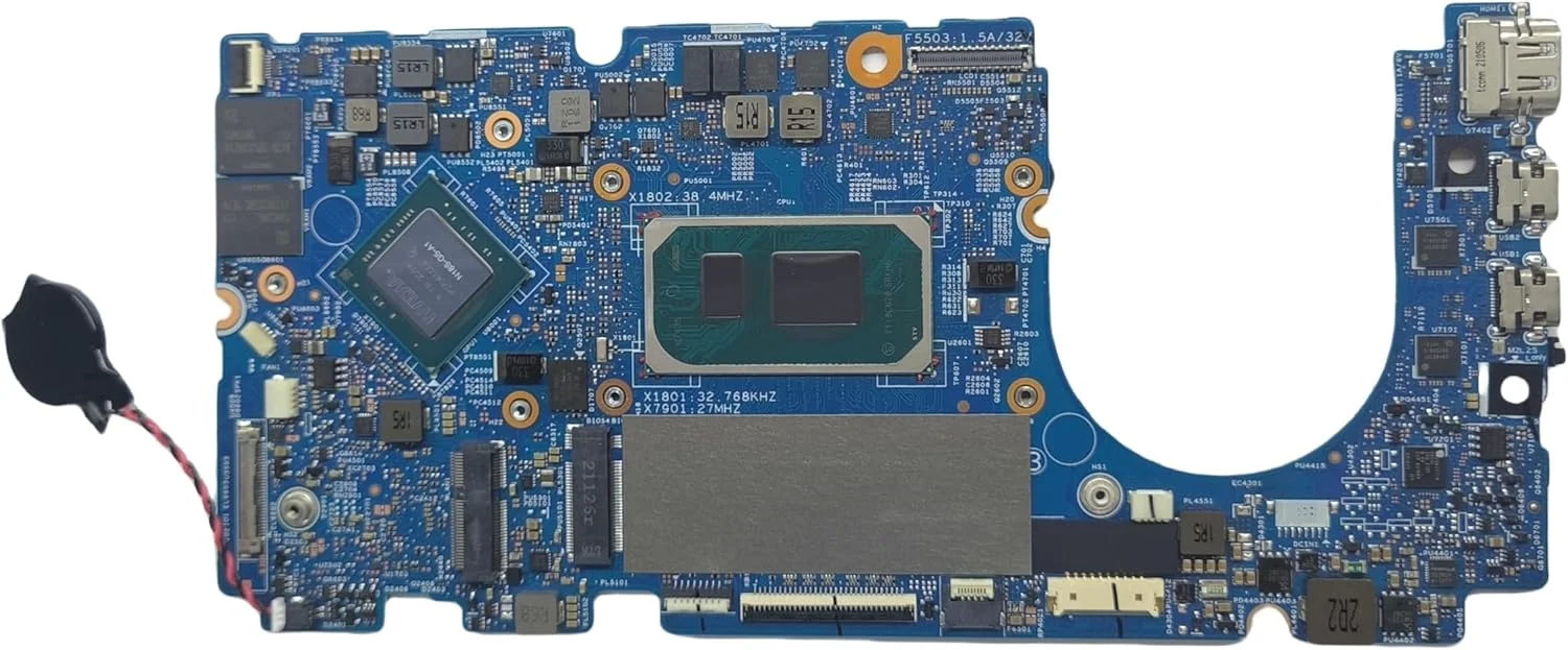 مادربرد جایگزین لپ تاپ M00NKNIGHT N13 TGL 203009-1 برای Dell Inspiron 13 5310، برد اصلی سیستم با پردازنده i5-11300H، رم 8 گیگابایت، گرافیک MX450 2 گیگابایت، شماره قطعه 08YH11 8YH11