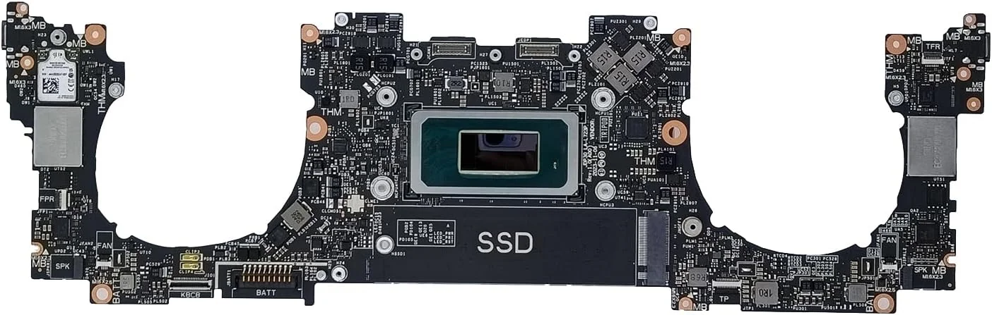 جایگزینی برای مادربرد DELL XPS 13 9340 مدل JDP30 LA-L723P، پردازنده Ultra 7 155H، رم 16 گیگابایت، 0J04RJ J04RJ