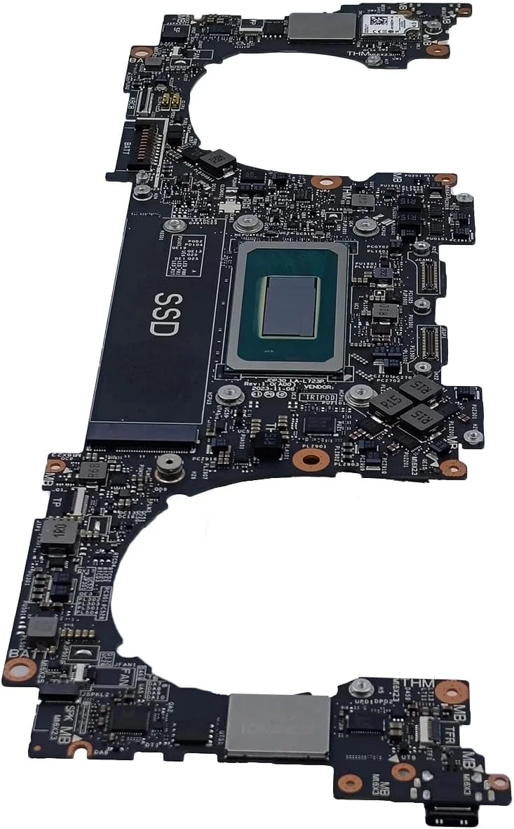 جایگزینی برای مادربرد DELL XPS 13 9340 مدل JDP30 LA-L723P، پردازنده Ultra 7 155H، رم 16 گیگابایت، 0J04RJ J04RJ