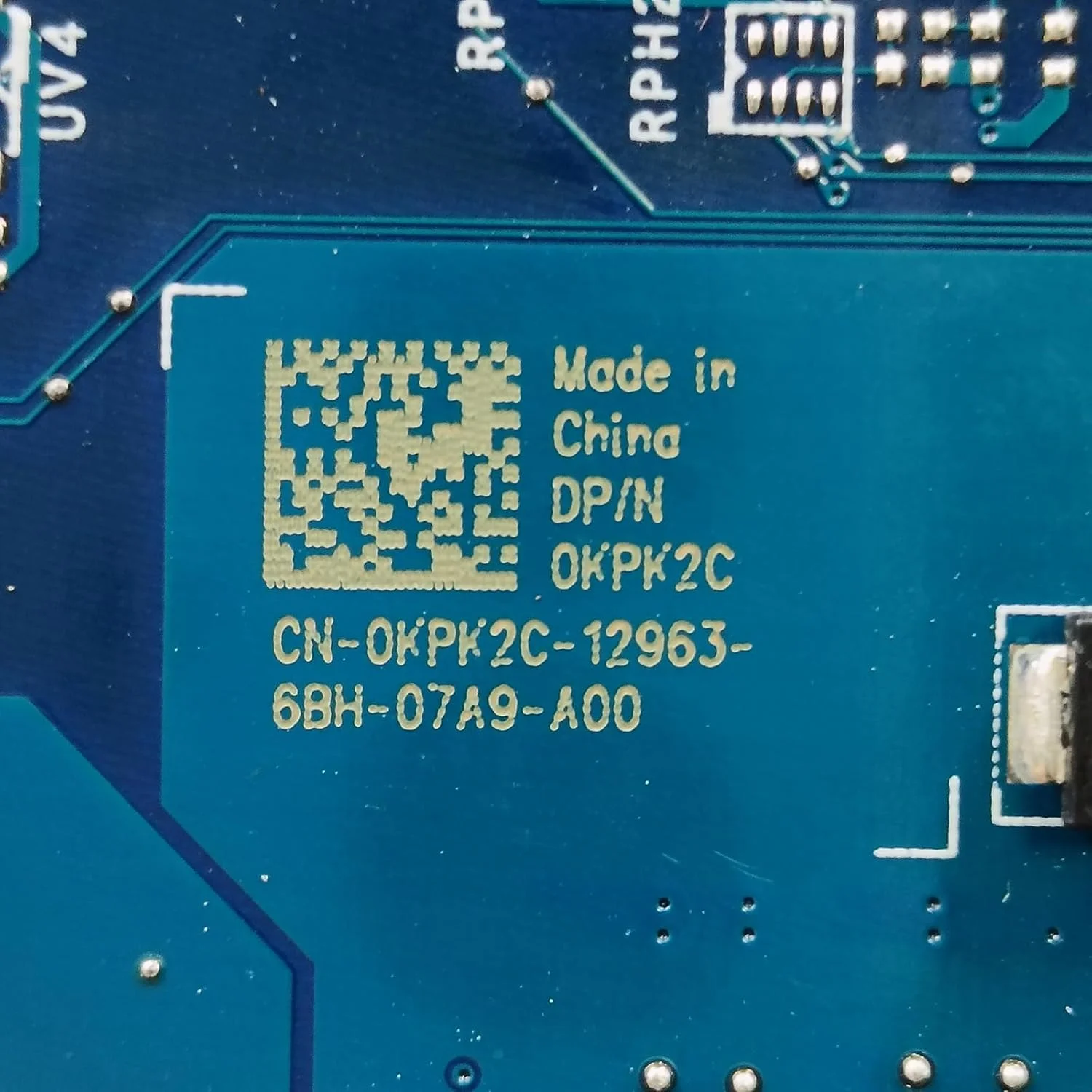 مادربرد جایگزین برای دل اینسپایرون 5765 مدل BAL22 LA-D803P با پردازنده FX-9800P و کارت گرافیک R7 M260 2GB با شماره قطعه 0KPK2C KPK2C