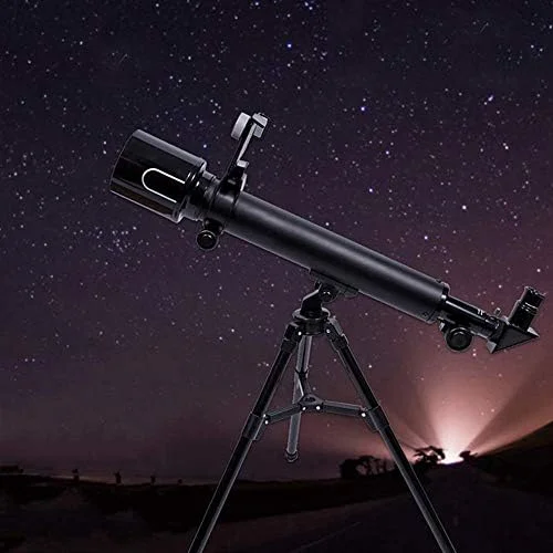 تلسکوپ VejiA برای بزرگسالان، کودکان و مبتدیان، دهانه 50 میلی‌متری، 600 میلی‌متری AZ، تلسکوپ شکستنی نجومی با منشور BAK4 و لنز FMC برای نجوم به همراه 