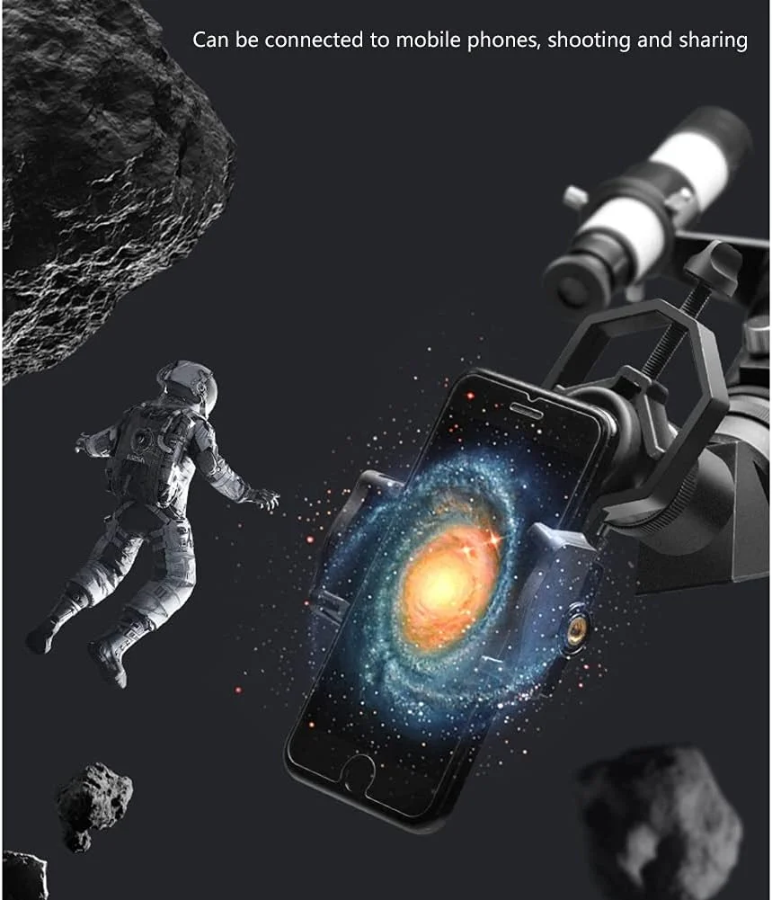 تلسکوپ HD تِمکین برای تماشای پرندگان 600 X 50mm تلسکوپ انکساری با آداپتور تلفن، اپتیک شیشه ای با پوشش کامل