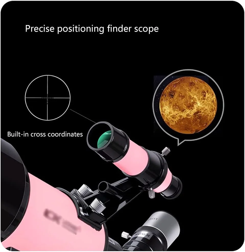 تلسکوپ عالی تِمکین برای تماشای پرندگان، دهانه 70 میلی‌متری، تلسکوپ شکستنی نجومی 400 میلی‌متری به همراه کیف حمل و سه پایه قابل تنظیم