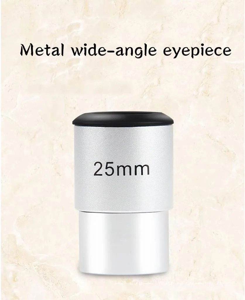 تلسکوپ مبتدی 70 میلی‌متری نجومی انکساری با سه‌پایه قابل تنظیم و قابلیت حمل آسان برای کودکان و بزرگسالان (همراه با نگهدارنده تلفن)