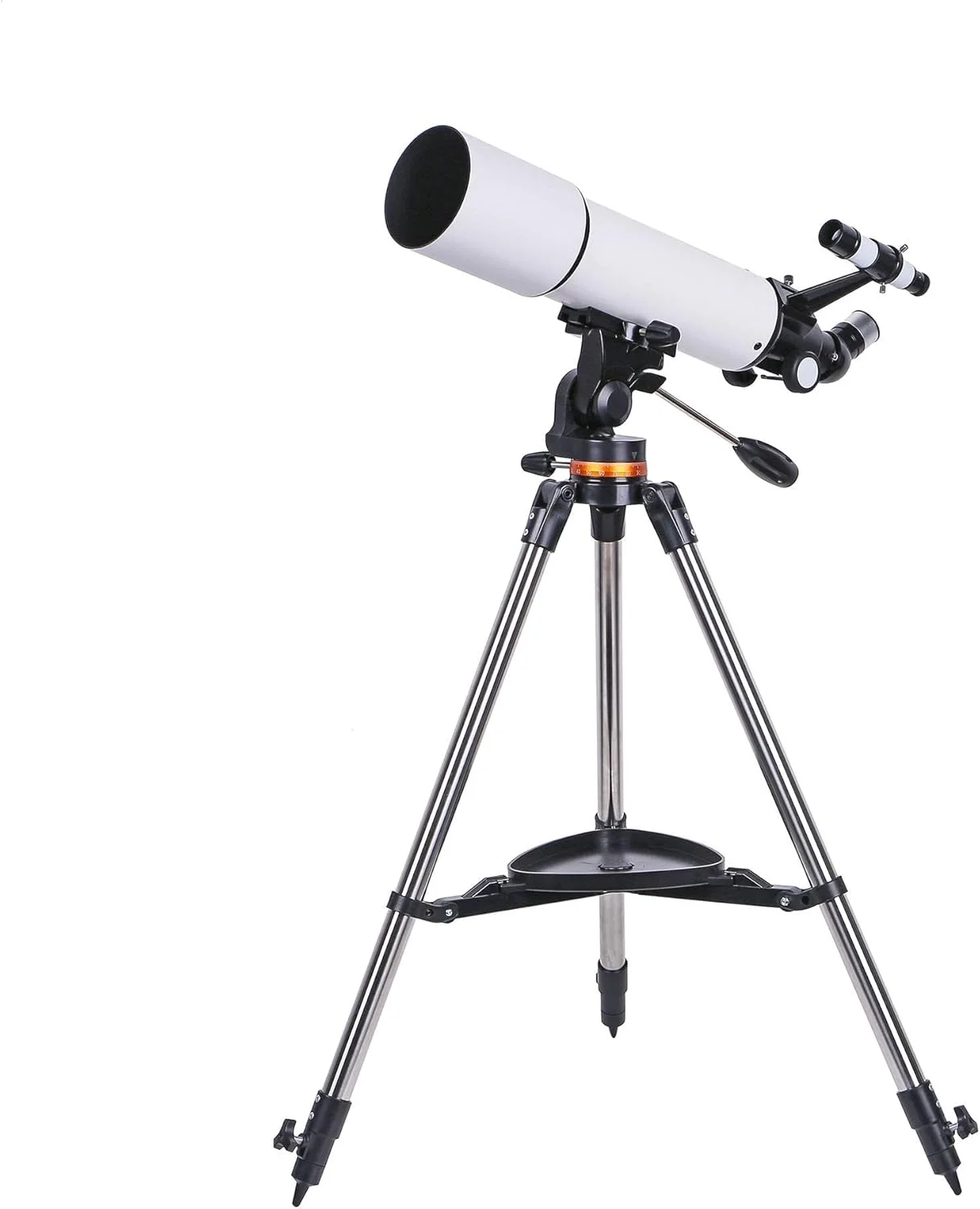 تلسکوپ های نجومی شکستنی برای کودکان مبتدی، تلسکوپ انکساری نجومی با پایه قابل تنظیم ارتفاع، تلسکوپ مسافرتی با کیف حمل